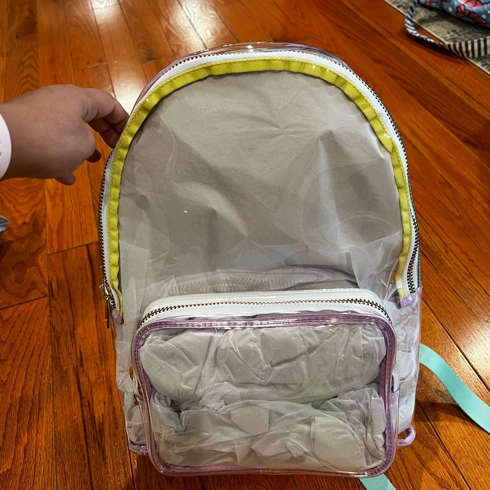 Stoney Clover Lane Target clear backpack